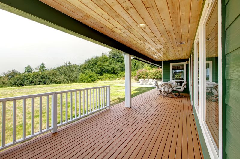 Cedar Deck Installation