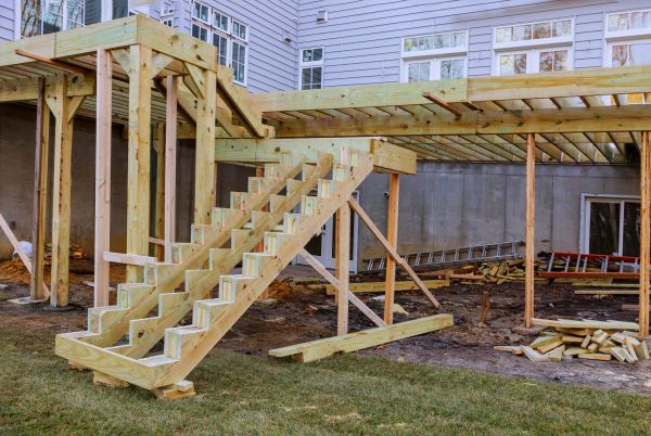 Deck Post Replacement in Haverhill