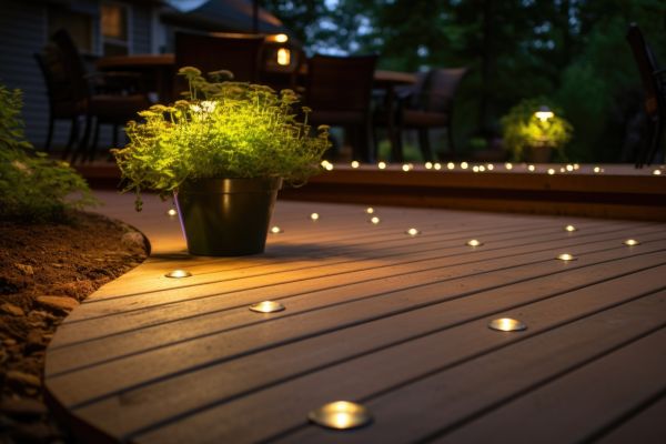 Ground Level Deck Construction in Haverhill